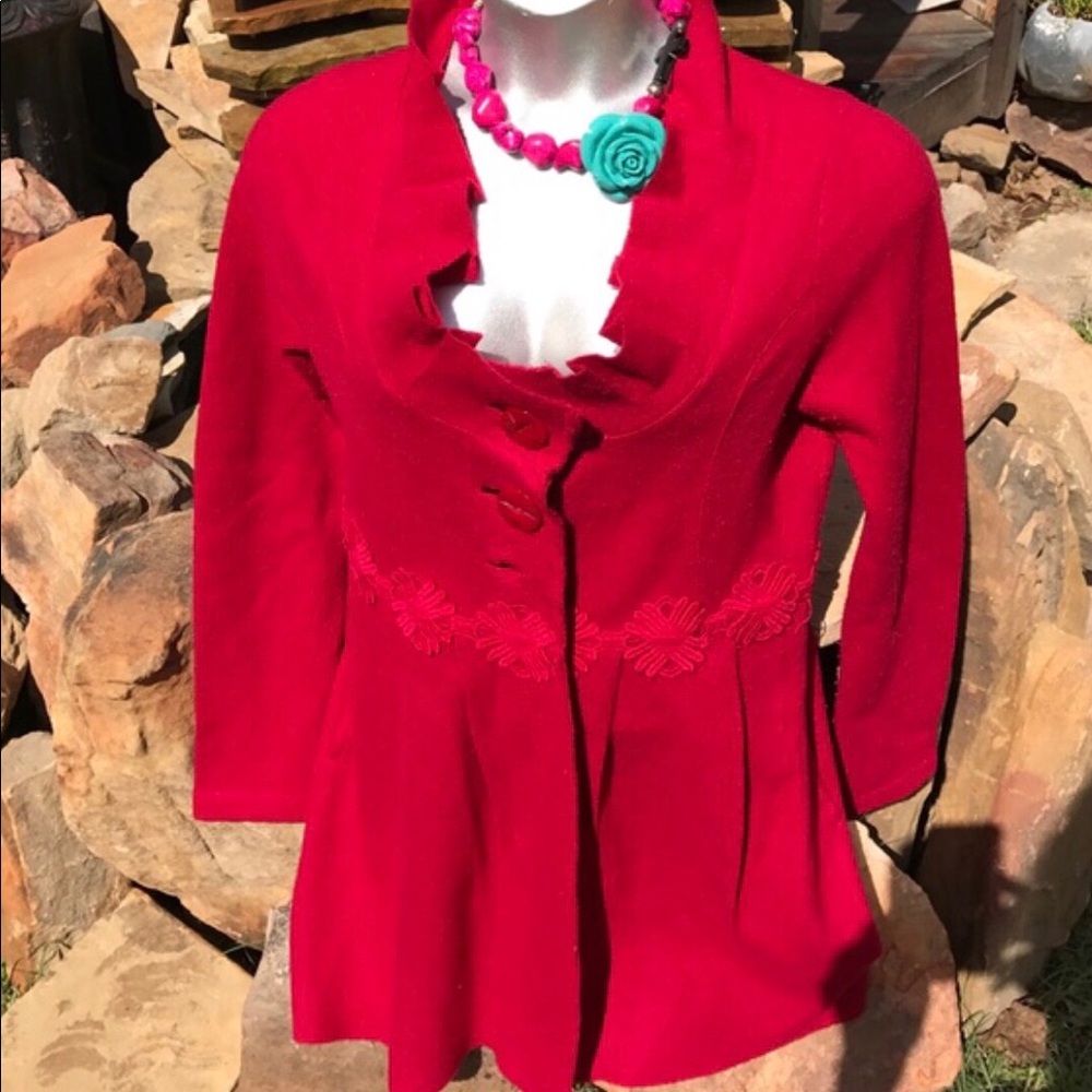 CHARLES & ROBIN 100% WOOL JACKET